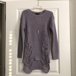 ✨LIKE NEW! Derek Heart Long Sleeve Tunic Sweater
